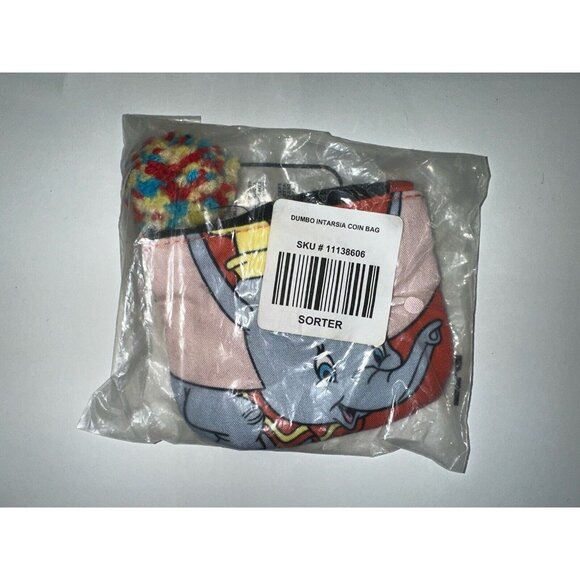 Loungefly Disney Dumbo Circus Zip Coin Purse 4.75" X 3.75" NEW! SEALED! - Picture 1 of 4